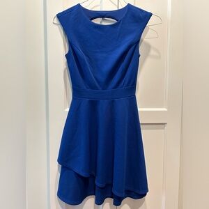 Royal blue girls dress